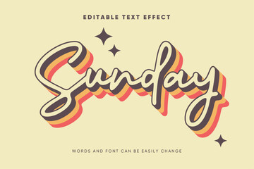 Editable Text Effect Style