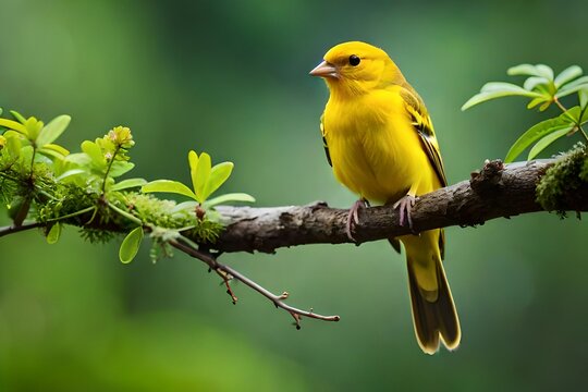 Sunny Feathers: The Radiant World of Yellow Birds