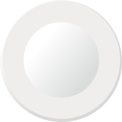 Kitchenware,  white plate