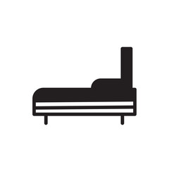 bed bedroom double icon