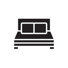 bed bedroom double icon