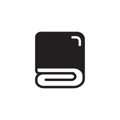 Obraz premium blanket towel fabric icon