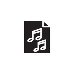 audio file melody icon