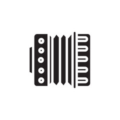 accordian music wind icon