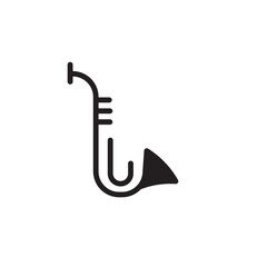 jazz music saxophone icon