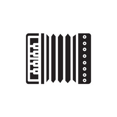 accordian music wind icon