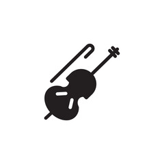 bow cello music icon