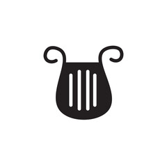 greek harp lyre icon