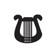 greek harp lyre icon