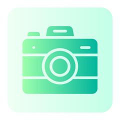 camera glyph icon