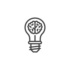 Creative idea line icon
