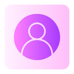 user glyph icon