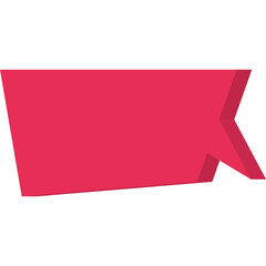 3D Speech Chat Bubble