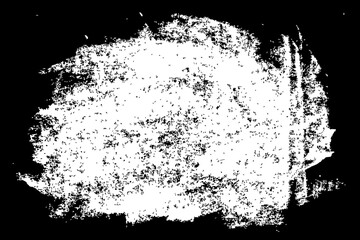 vector crayon grunge frame, black and white for design element