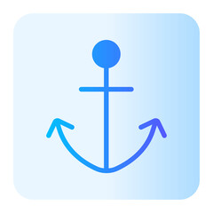 anchor gradient icon