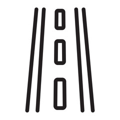 road line icon