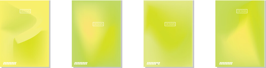 collection of abstract backgrounds with beautiful gradation colors, colorful backgrounds for poster flyer banner backdrop.vertical banner.cool fluid background vector illustration.