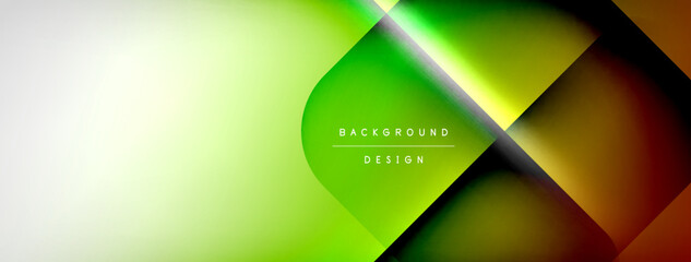 Vector abstract line background with glowing effects and shadows. Vector Illustration For Wallpaper, Banner, Background, Card, Book Illustration, landing page