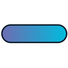 blue glossy button