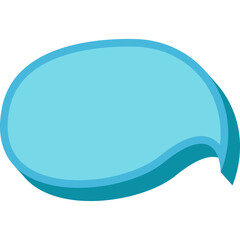 3D Speech Chat Bubble