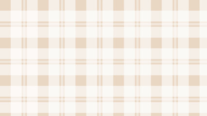 White and beige plaid fabric texture