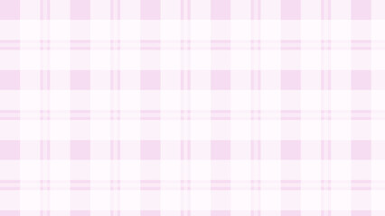 White and pink plaid fabric texture