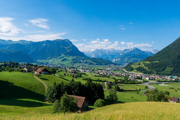 Fototapeta na wymiar Switzerland village
