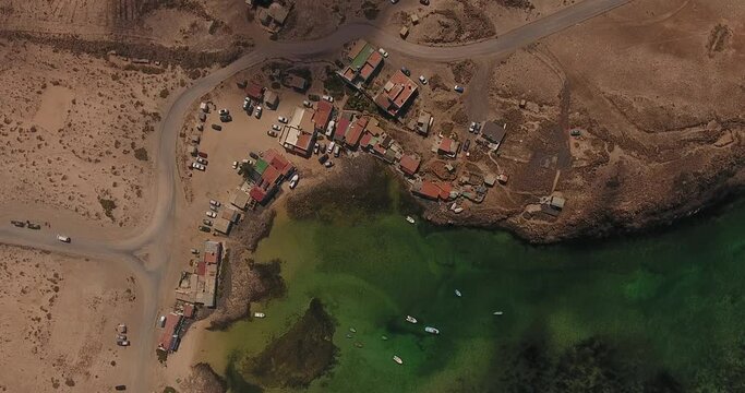 Village de pêcheurs sur la côte de Fuerteventura