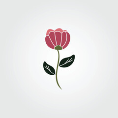 The best Flower icon vector, illustration logo template in trendy style. Suitable for many purposes.