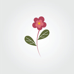 The best Flower icon vector, illustration logo template in trendy style. Suitable for many purposes.