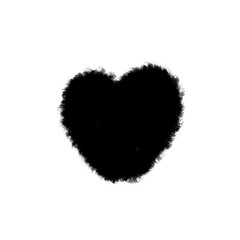 heart made of chocolate