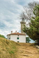 Leuchtturm an der kroatischen K&uuml;ste in Savudrija
