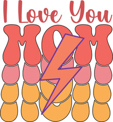 mom sublimation design