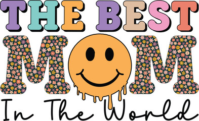 mom sublimation design