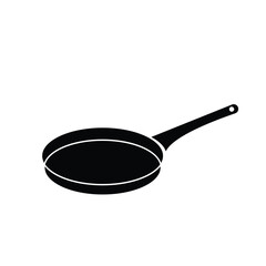 frying pan logo icon