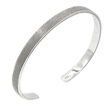 Bangle Silver Plain