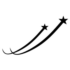 Shooting Star Silhouette 