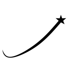 Shooting Star Silhouette 