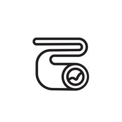 Artery Blood Buildup Outline Icon