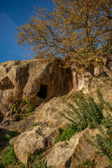 Domus de Janas di Su Prunittu, paese di Sorradile, provincia di Oristano, Sardegna