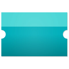 Mint rectangle ticket