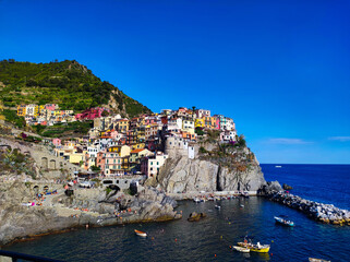 view of the Manarola