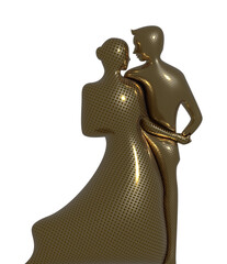 Hochzeit Paar.
