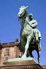 Obraz premium Statue équestre de Christian IX de Anne Marie Carl-Nielsen