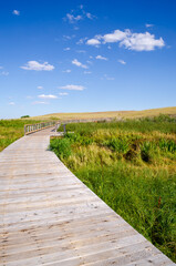 Boardwalk at Agate Fossil Beds National Monument