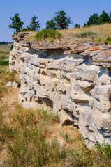 Rock Formation at Rosebud Battlefield State Park