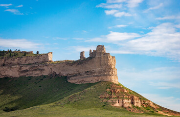 Buttes and Landscape of Scotts Bluff National Monument
