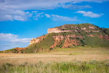 Buttes and Landscape of Scotts Bluff National Monument