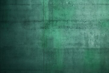 Obraz premium Green concrete cement wall, digital illustration painting, abstract, textures, Generative AI