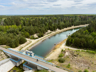 Lausitzer Seenland, Blick vom Rostigen Nagel